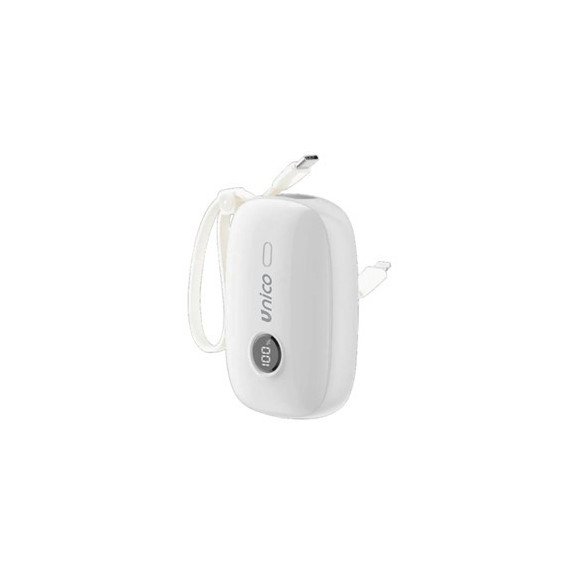Unico Bateria Externa Mini 10000MAH 22.5W PB1635 Blanco  LALO