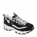 Skechers Zapatillas Negras 11930-BKW