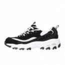 Skechers Zapatillas Negras 11930-BKW