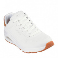 SKECHERS Zapatillas Uno Blancas 183004-WHT