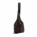 XTI Bolso de Hombro 184698-MARRON
