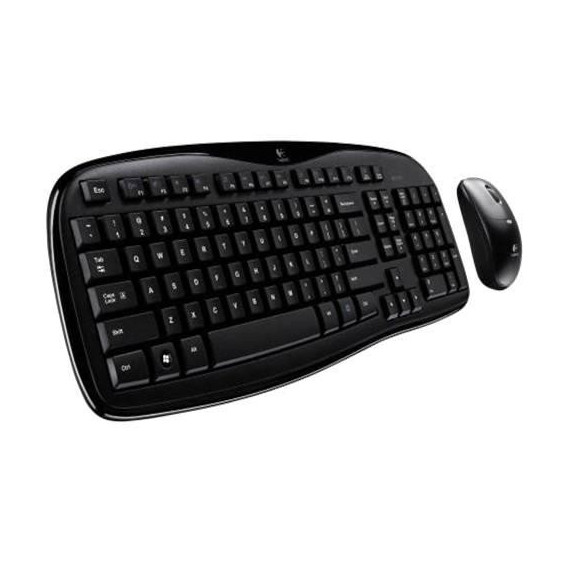Teclado + Raton LOGITECH Desktop MK250 Inalambrico Black