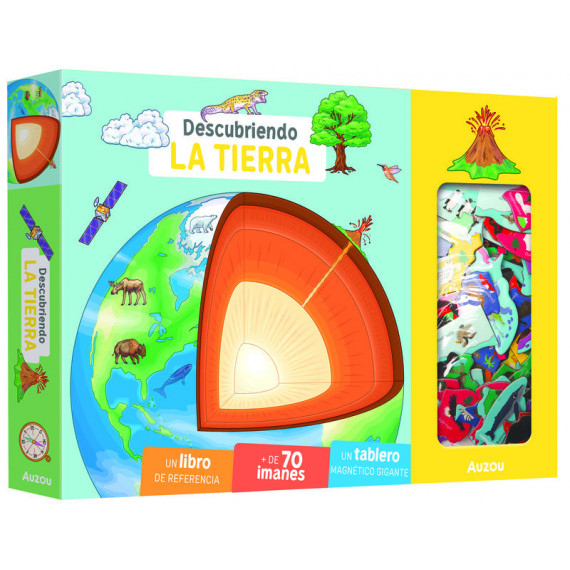 DESCUBRIENDO LA TIERRA. TABLERO MAGNETICO