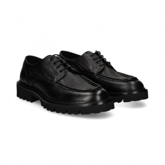 Blucher Wallabee Piel Negro  HUGO BOSS