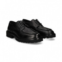Blucher Wallabee Piel Negro  HUGO BOSS