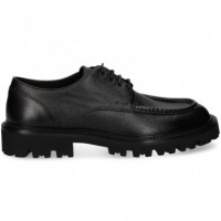Blucher Wallabee Piel Negro  HUGO BOSS