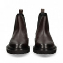 Botin Chelsea Piel Marron  HUGO BOSS