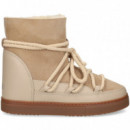 Botín Deportivo Piel Beige  INUIKII