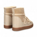 Botín Deportivo Piel Beige  INUIKII