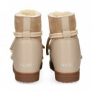 Botín Deportivo Piel Beige  INUIKII