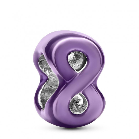 Charm Mini Infinito Morado 794909C01