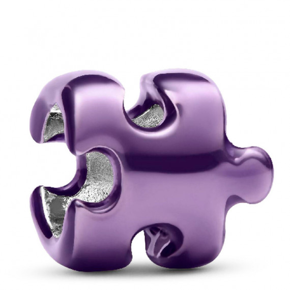 Charm Mini Pieza de Puzle Morada 794816C02