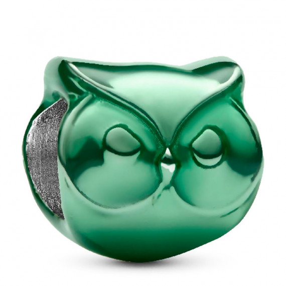 Charm Mini Búho Verde 794900C01