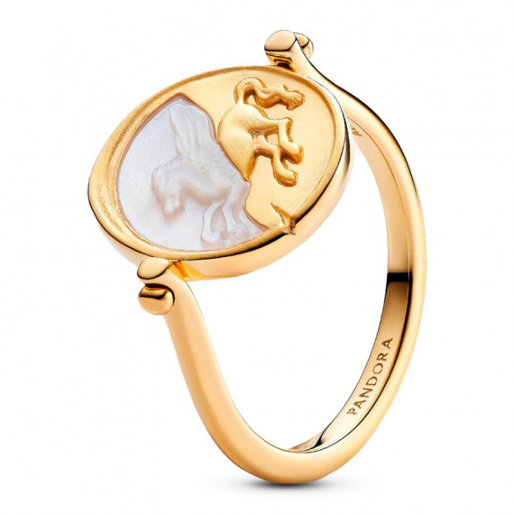 Anillo Medallón Reversible Pegaso 164812C01