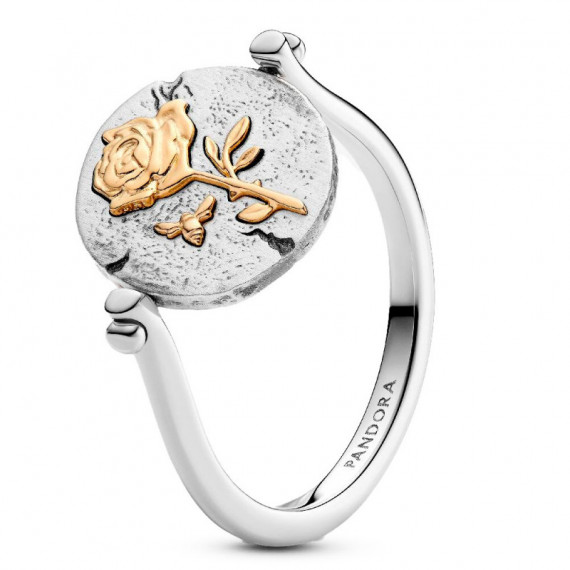 Anillo Medallón Reversible Rosa 164811C00