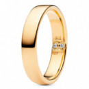 Anillo Banda Clásica Grabable 164776C01