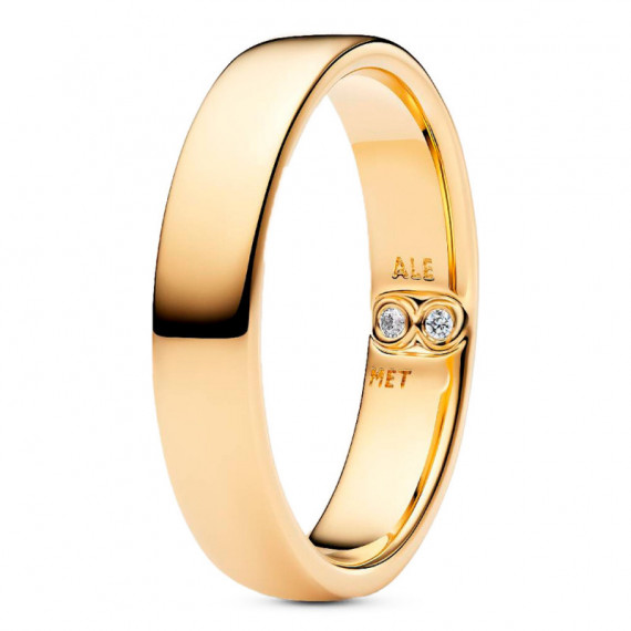 Anillo Banda Clásica Grabable 164776C01