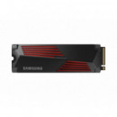 Disco Duro SSD M.2 1.0 TB Samsung 990 PRO PCIe 4.0 NVMe con Disipador Térmico (MZ-V9P1T0GW)