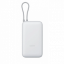 Batería Power Bank Xiaomi 20000 mAh 22.5W USB-A/USB-C Blanco BHR9738GL