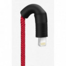 Cable de Carga Rápida 3 en 1 Cordón Micro USB Tipo C Lightning a USB XO NB54