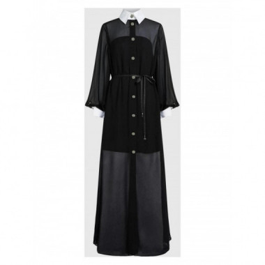 KARL LAGERFELD - studio long dress - 999 - B4W13056/999