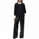 KARL LAGERFELD - contrast collar shirt - 998 - B4W11010/998