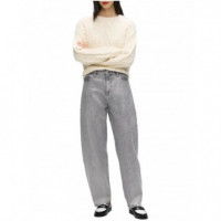 KARL LAGERFELD - Coated Python Denim Pants - D21 - B4W10086/D21