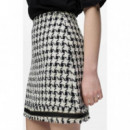 KARL LAGERFELD - boucle skirt - a96 - B4W12013/a96