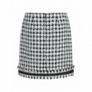 KARL LAGERFELD - boucle skirt - a96 - B4W12013/a96
