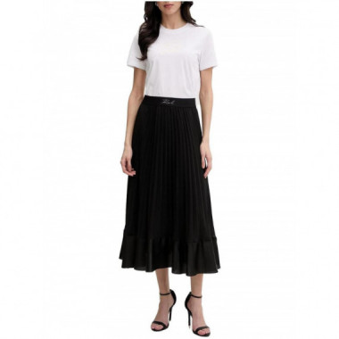 KARL LAGERFELD - pleated skirt - a95 - B4W12003/a95