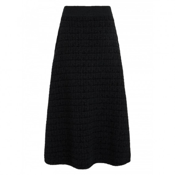 KARL LAGERFELD - embellished detail knit skirt - 999 - B4W12017/999