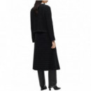 KARL LAGERFELD - embellished detail knit skirt - 999 - B4W12017/999