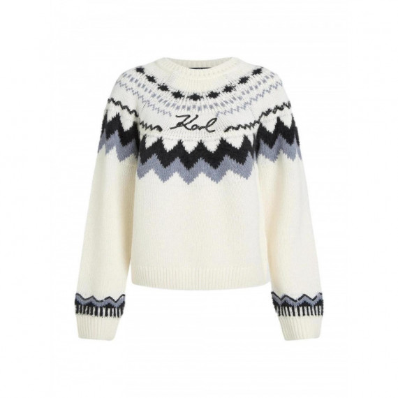 KARL LAGERFELD - Alpine Knit - 101 - B4W18020/101