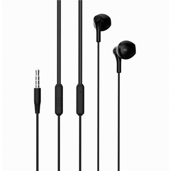 AURICULARES CON CABLE 3.5MM EP39 NEGRO XO