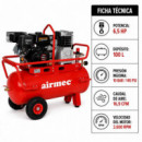 Compresor Gasolina AIRMEC 100 Litros 6.5HP