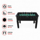 Mesa de Futbolin Negra ATHANSPORT 136.5X65X86 Cm