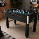 Mesa de Futbolin Negra ATHANSPORT 136.5X65X86 Cm