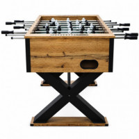 Mesa de Futbolin Pro Madera ATHANSPORT 137X74X89 Cm
