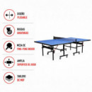 Mesa de Ping-pong Indoor Plegable ATHANSPORT 274X152.5X76 Cm