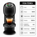 Cafetera de Capsulas Genio S Plus Negra Dolce Gusto KRUPS