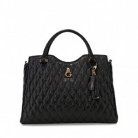 Guess  Bolso Satchel Negro HWGG23 23050-BLA  GUESS..