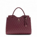 Guess  Bolso Satchel en Tono Merlot HWGG23 23050-MER  GUESS..