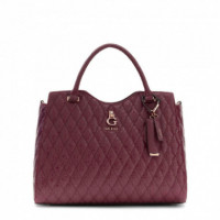 Guess  Bolso Satchel en Tono Merlot HWGG23 23050-MER  GUESS..