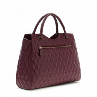 Guess  Bolso Satchel en Tono Merlot HWGG23 23050-MER  GUESS..