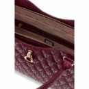 Guess  Bolso Satchel en Tono Merlot HWGG23 23050-MER  GUESS..