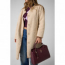Guess  Bolso Satchel en Tono Merlot HWGG23 23050-MER  GUESS..