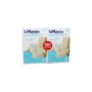 BIMANAN DUPLO BARRITAS DE YOGUR 2&ordm; UN 50%