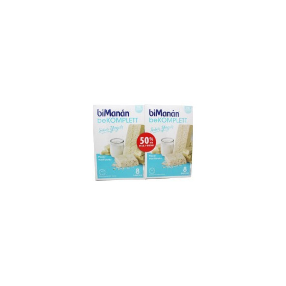 BIMANAN DUPLO BARRITAS DE YOGUR 2º UN 50%