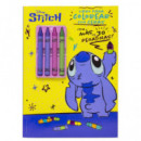 Stitch. Libro para colorear con ceras