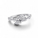 PANDORA Anillo en Plata de Ley Banda Brillante Superpuesta​ 193004C01
